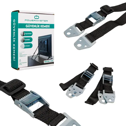 POWERMASTER PWR-22080 15 - 75 LCD GÜVENLİK KEMERİ (LCD VE BEBEK GÜVENLİK KEMERİ) alternatif görünüm