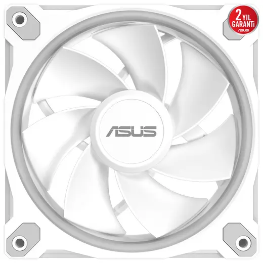 ASUS Prime MR120 Reverse Blade ARGB 120mm Kasa ve Radyatör Fanı (Ters Kanat - Beyaz) / 90DA00L3-B09000 görseli 6