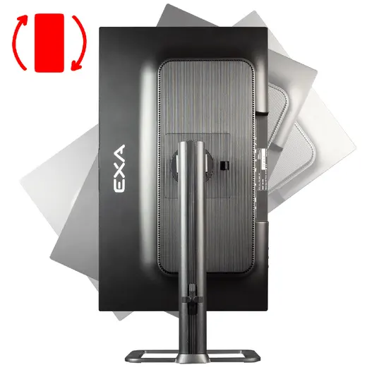 EXA AIO X24S PRO-V2 C76 i7-14700 16GB 512GB m.2 23.8" DOS Siyah-PIVOT görseli 8