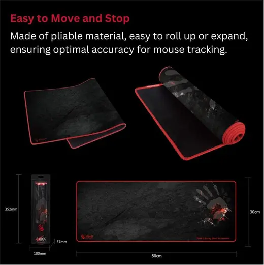 Bloody B-088S (800x300x2mm) Gaming (Oyuncu) Mouse Pad görseli 2