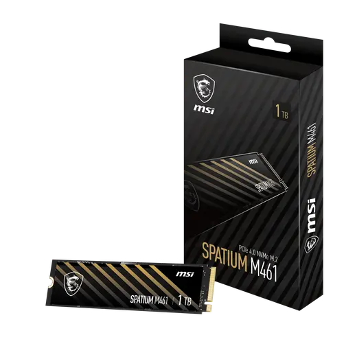 MSI 1TB SPATIUM M461 5000-3200MB/s M2 NVME GEN4 Disk görseli 6