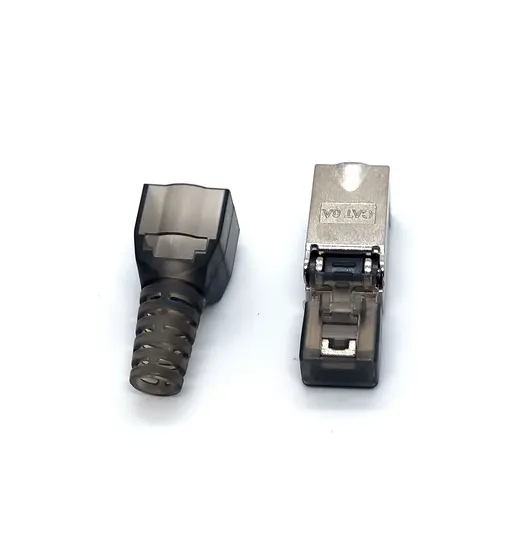 BEEK BN-MP6A-FT Cat6A STP Sonlandırma Yuvası, Siyah renk Cat6A STP Field Termination Plug with Black colour alternatif görünüm