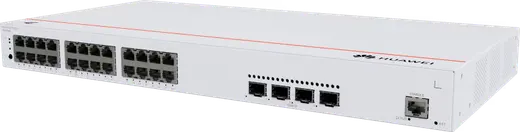 HUAWEI 24port 400W FULL PoE eKIT S220-24P4X GIGABIT 4XSFP+ Yönetilebilir Switch RackMount Layer2 görseli 1