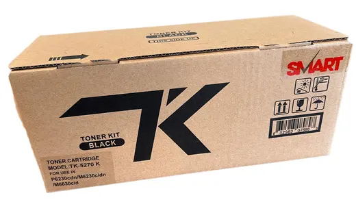 Kyocera Mita TK-5270 Smart Siyah Toner Ecosys M-6230cdn M-6630cdn