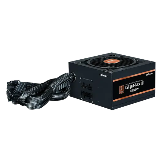 ZALMAN 850w 80+ Bronze ZM850-GV3 (GigaMaxIII 850W) PCIe 5.0 Power Supply görseli 5