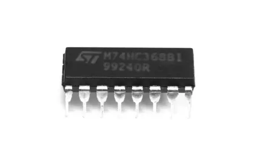 SCHUKAT 74HC368 TRI STATE HEX BUFFER