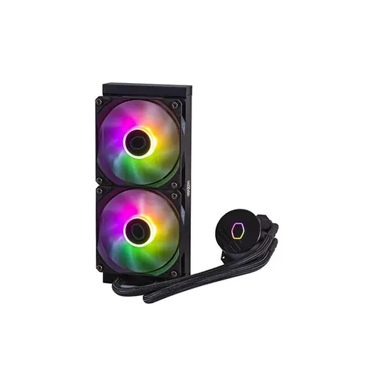 COOLERMASTER 240mm CORE 240L SPECTRUM MLW-D24M-A18PS-R1 ARGB Sıvı Soğutmalı AM5-1851p İşlemci Fanı görseli 6