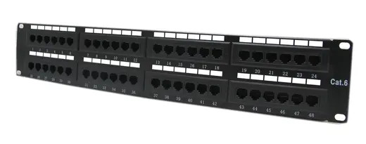 CODEGEN CAT6 1U 48 PORT MODULER PATCH PANEL (COD648)