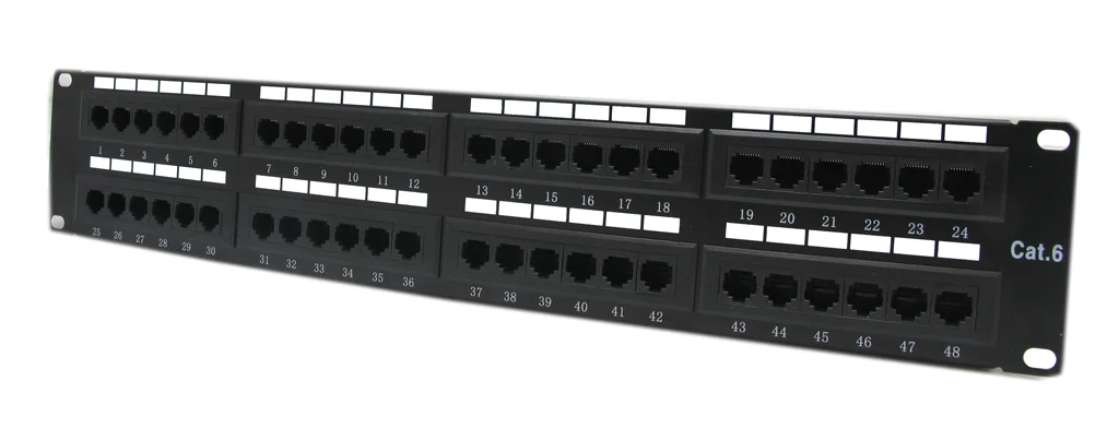 CODEGEN CAT6 1U 48 PORT MODULER PATCH PANEL (COD648)