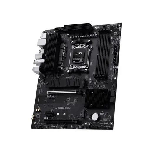 MSI PRO B850-S WIFI6E DDR5 HDMI-DP PCIE 5.0 AM5 ATX görseli 2