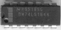 SCHUKAT 74LS164 8 BIT SIPO SHIFT REGISTER