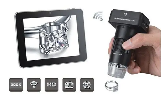 OEM MTC-UM017B HD Wi-Fi Dijital Mikroskop görseli 3