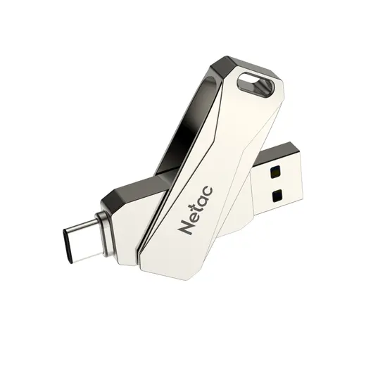 Netac U782C 64GB USB 3.2+Type-c NT03U782C-064G-32PN görseli 5