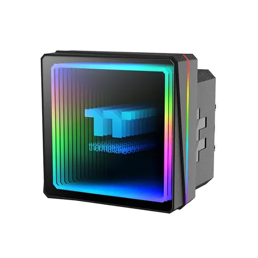 THERMALTAKE 240MM TH240 v3 CL-W465-PL12SW-A AM5-1851p Sıvı Soğutmalı İşlemci Fanı görseli 5