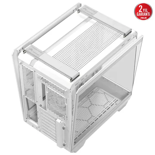 ASUS TUF GAMING GT502 HORIZON Gaming Mid-Tower PC Kasası Beyaz / 90DC0093-B19010 görseli 7
