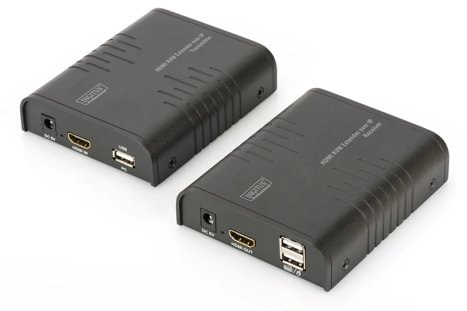 DIGITUS DS-55202 IP HDMI KVM (Keyboard/Video Monitor/Mouse) Sinyal Uzatma Cihazı