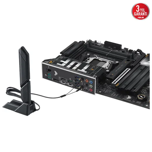 ASUS TUF GAMING X870-PLUS WIFI-7 DDR5 HDMI DP PCIE 5.0 AM5 ATX görseli 2
