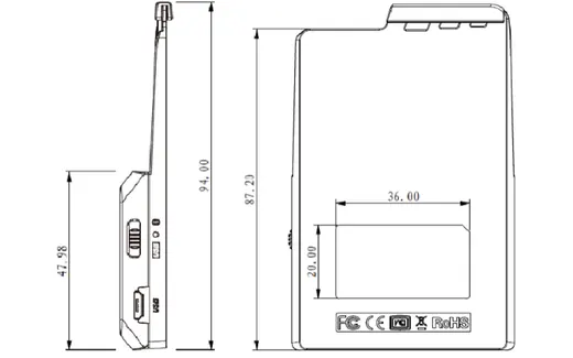 ACS ACR3901U-S1 BT Temaslı Kart Okuyucu+Kodlayıcı görseli 5