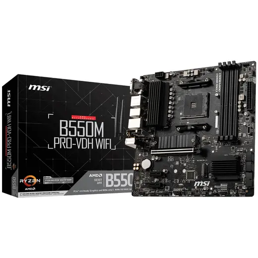 MSI B550M PRO-VDH WIFI AM4 DDR4 4400(OC)