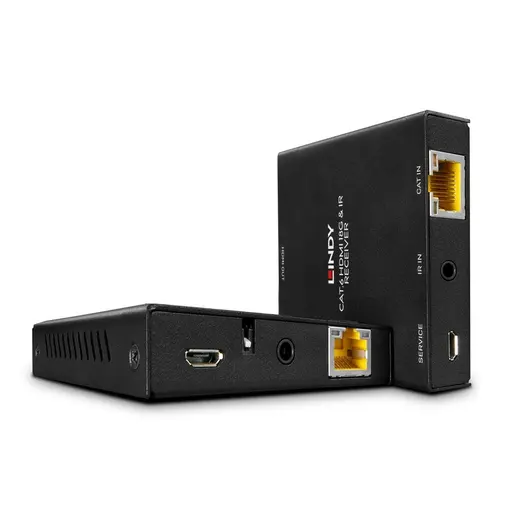 LINDY LIN-38205 50m Cat.6 HDMI 4K60 and IR Extender with PoC and Loop Out