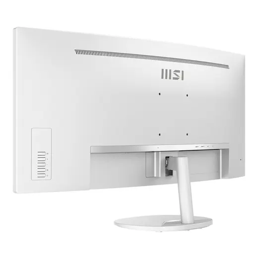 MSI 34" VA PRO MP341CQW E12 1MS 120HZ HDMI-DP Multimedya Kurumsal Kavisli Monitör Beyaz 3440x1440 görseli 2