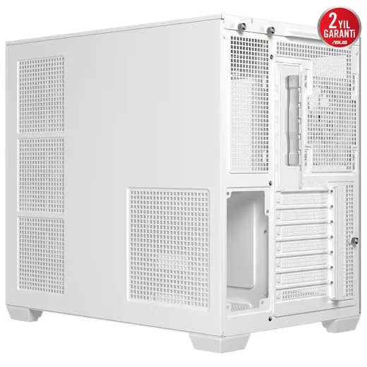 ASUS A32 PLUS TG ARGB Gaming Mid-Tower PC Kasası Beyaz / 90DC00S3-B19000 görseli 7