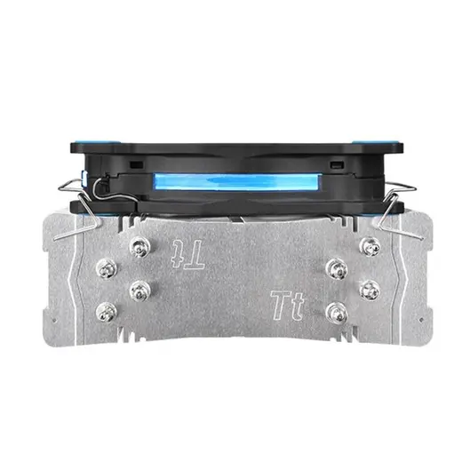 THERMALTAKE Riing Silent CL-P022-AL12BU-A Mavi Ledli AM4-2066p Hava Soğutmalı İşlemci Fanı 150w görseli 3