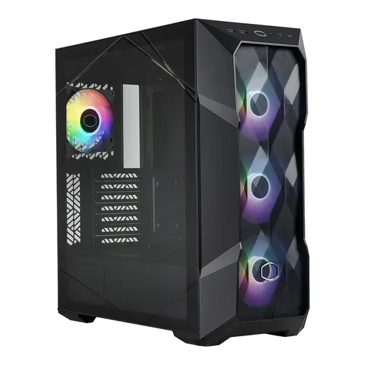 COOLERMASTER 850W 80+ GOLD TD500 V2 TG TD500V2-KGNN85-STU 4-ARGB Fanlı Gaming EATX PC Kasası görseli 5