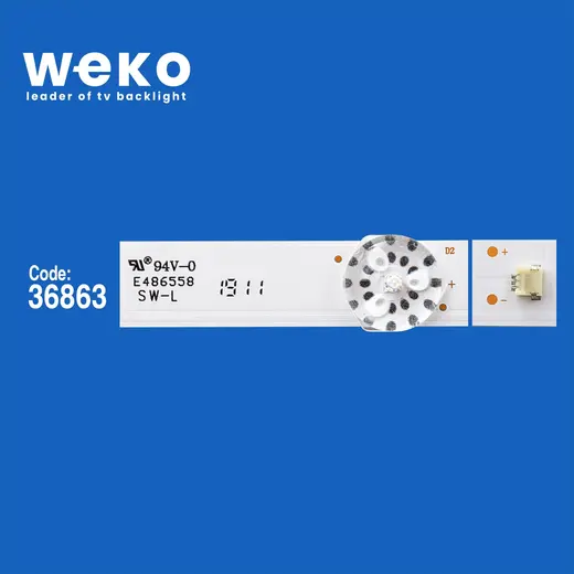 WKSET-6052 36863X2 CRH-K32K6003030T02066CJ-REV1.5 W LB800 DX 2 ADET LED BAR alternatif görünüm