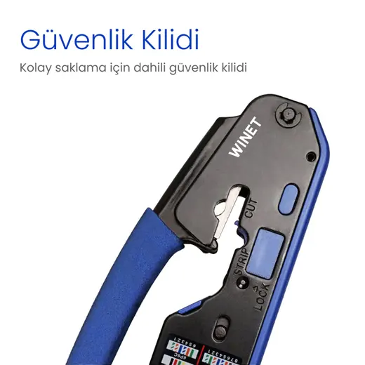 YENI NESIL RJ45 PENSE - KESICILI görseli 3