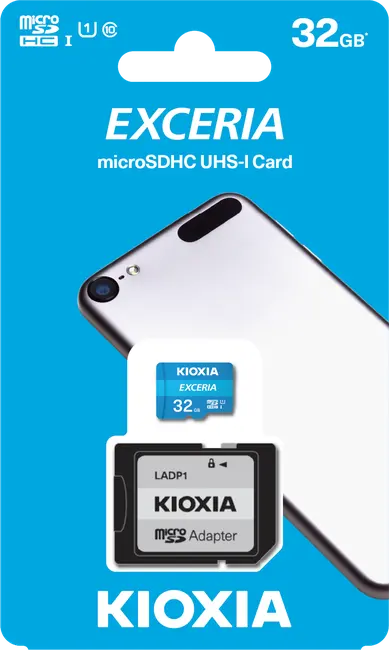 32 GB KIOXIA EXCERIA MICRO SDHC UHS-1 100MB/S (LMEX1L032GG2) görseli 3
