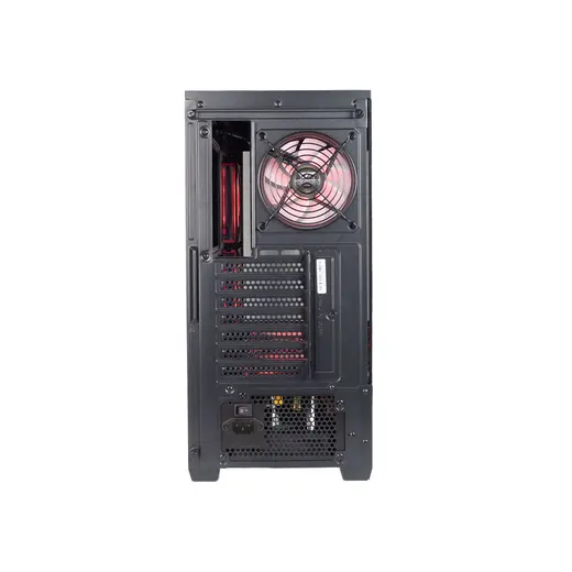 DarkFlash DS900AIR Siyah 650W 80+ Bronze 6 Fanlı ARGB Mid Tower Kasa görseli 6