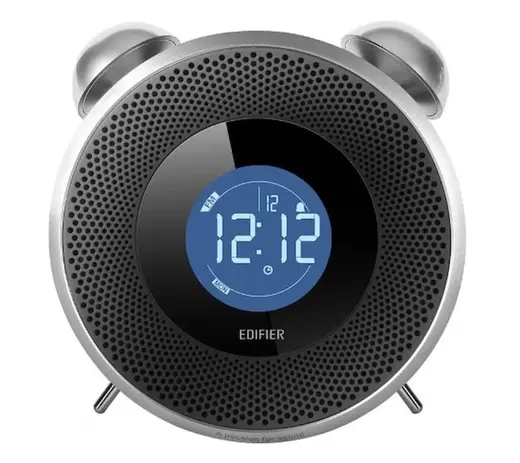 EDIFIER Image Series MF240BTBTick-Tock Dock 8W Rms Çalar Saatli FM Radyo / SD Kart Girişli Hoparlör Siyah, BLUETOOTH görseli 3