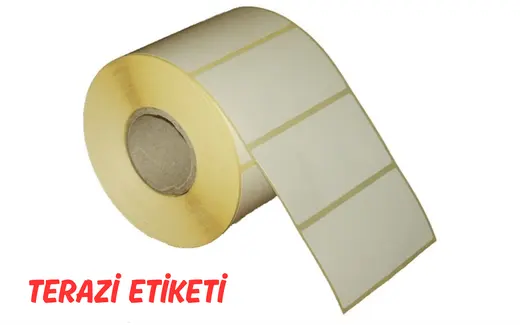 Termal Etiket 57mm X 40mm 1li (Terazi Etiketi) görseli 2