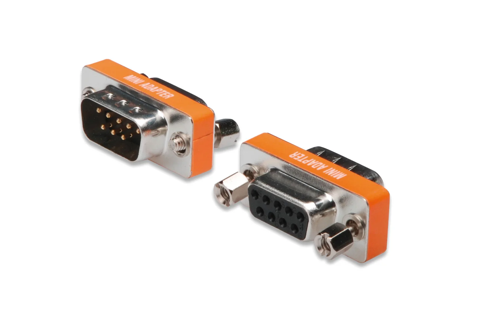 DIGITUS AK-610513-000-I Null Modem Adaptörü, DSUB, 9-pin, erkek - DSUB, 9-pin, dişi