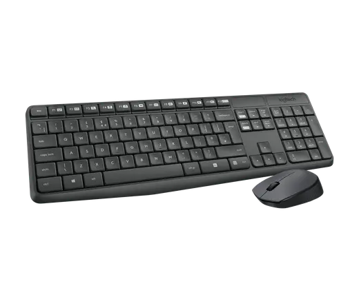 LOGITECH MK235 KABLOSUZ KLAVYE MOUSE SETI (920-007925) görseli 3