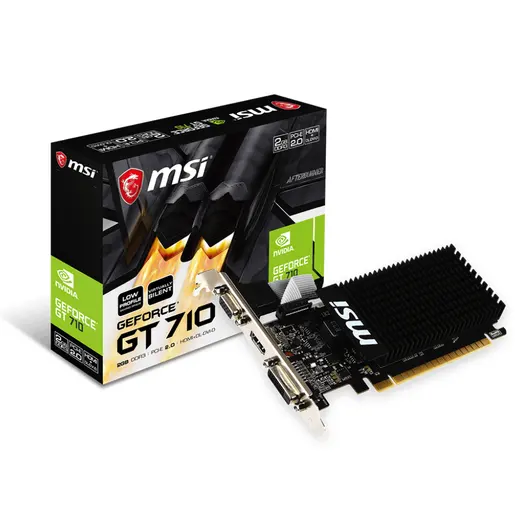 MSI VGA GEFORCE GT710 2GD3H LP 2GB 64Bit DDR3