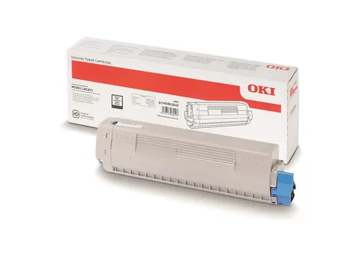 OKI MC853 / MC873 Siyah Orijinal Toner Kartuşu (7.000 Sayfa) - 45862840 görseli 4