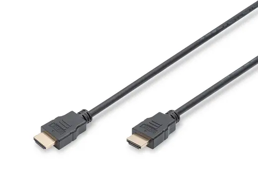 DIGITUS AK-330114-030-S HDMI High Speed with Ethernet Bağlantı Kablosu (HDMI 1.4), Ultra HD, 4K@30Hz, HDMI Tip A Erkek