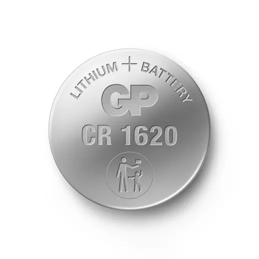 Gp CR1620-C5 3V Lityum Düğme Pil 5'li Paket alternatif görünüm