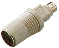 DIGITUS AB 440 AT PS/2’ye Çeviren Klavye Adaptörü, DIN5 dişi, MiniDIN6 erkek