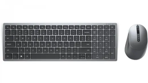 DELL Q TR KM7120W 580-AIWJ Çoklu Cihaz Kablosuz Titanyum Gri Klavye Mouse Set görseli 3