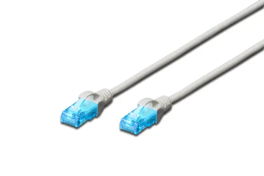 BEEK BC-U5015 CAT. 5E Patch Kablo, U/UTP, 1.5 metre, AWG 26, Gri Renk
