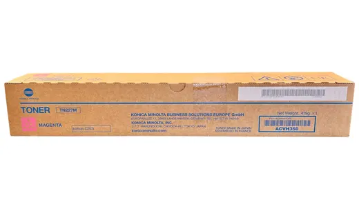Minolta TN-227 Orijinal Kırmızı Toner Bizhub C-257i ACVH350