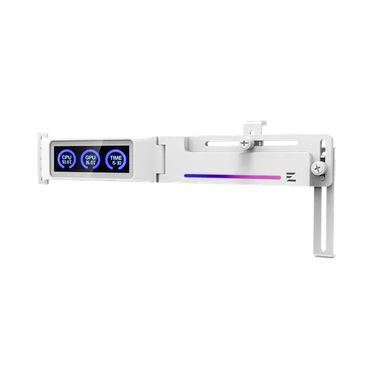 ZALMAN ZM-VS3 DS White Dijital göstergeli Ekran Kartı Destek Aparatı görseli 4