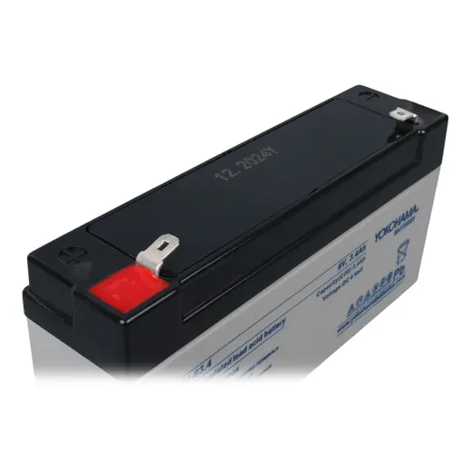 YOKOHAMA YH-63.4 6 VOLT - 3.4 AMPER YATIK AKÜ (125 X60 X 30 MM) görseli 4