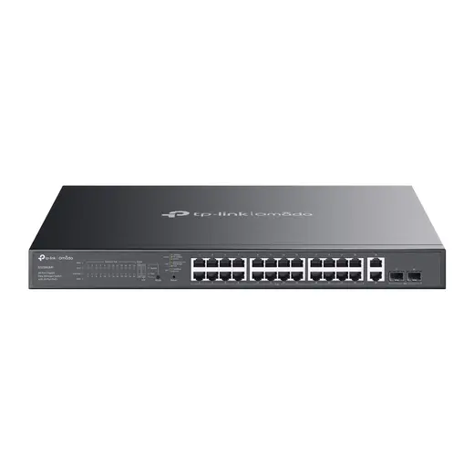 TP-LINK OMADA ES228GMP 28x 10/100/1000 24xPOE 384W +2SFP YONETILEBILIR SWITCH