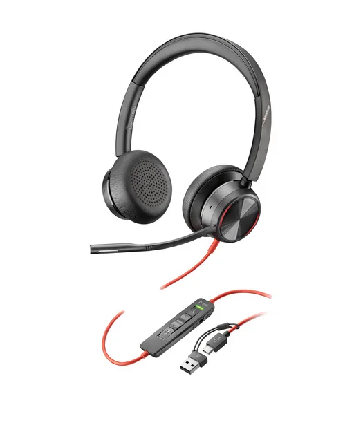 Poly BW 8225 Stereo USB-C HS +USB-C/A