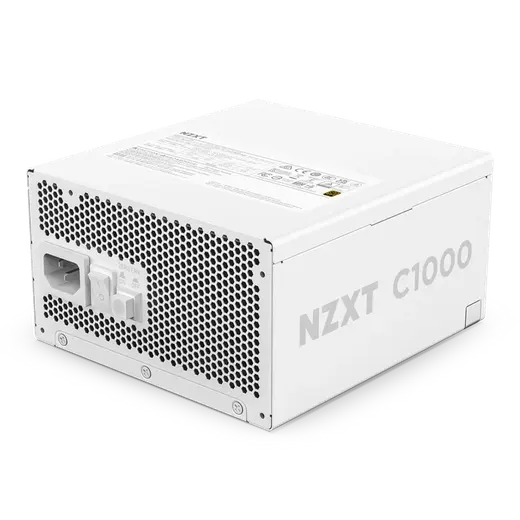 NZXT 1000W 80+GOLD C1000 PA-0G2BW-EU Tam Modüler Power Supply Beyaz görseli 5