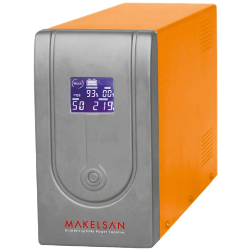 MAKELSAN LION 2200VA 1F/1F (2X9AH) 5/10DK LINE INTERAKTIF UPS